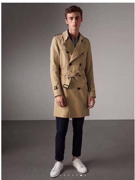 burberry sandringham mens long|authentic Burberry trench coats.